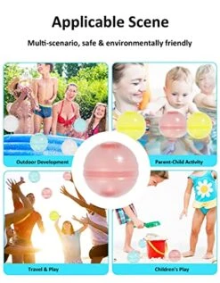 12 PCS Reusable Luminous Water Balloons For Kids, Refillable Silicone Water Bomb Balls For Adults, Quick Fill Self Sealing, Summer Water Games Toy, Fun Splash Water Bomb Party Supplies 10 12 PCS Reusable Luminous Water Balloons For Kids, Refillable Silicone Water Bomb Balls For Adults, Quick Fill Self Sealing, Summer Water Games Toy, Fun Splash Water Bomb Party Supplies -Folkmanis Toys Shop 51kRTNEd3vL