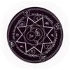BESTOYARD 5pcs Divination Altar Astrology Witchcraft Prop Black Board Table Tablecloth Purple Cards Dining Supplies Game Cover Reading Creative Special Cm Pad Mat Square Pagan Tarots Desk -Folkmanis Toys Shop 51kTUm1sRZL