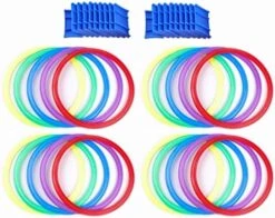 Children's Soft Hopscotch Circle, Sensory Training Fitness Ring, 20 Circles And 20 Buttons, Can Be Assembled At Will (Color : 20pcs, Size : 48cm) 13 Children's Soft Hopscotch Circle, Sensory Training Fitness Ring, 20 Circles And 20 Buttons, Can Be Assembled At Will (Color : 20pcs, Size : 48cm) -Folkmanis Toys Shop 51kYOuCBxOL. AC 2