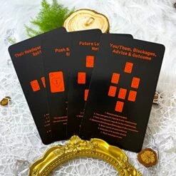 Sishui Love Oracle Cards, Oracle Decks, Twin Flame Oracle Cards, Swear By Your Sincerity, And Deepen Your Connection And Intimacy -Folkmanis Toys Shop 51keAbFaHaL