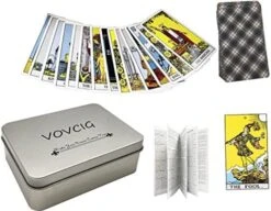 VOVCIG Tarot Cards With Guidebook Tarot Cards Deck Set,PVC Waterproof Tarot Cards Divination Tool For Beginners And Expert Readers(Rose Gold)… 26 VOVCIG Tarot Cards With Guidebook Tarot Cards Deck Set,PVC Waterproof Tarot Cards Divination Tool For Beginners And Expert Readers(Rose Gold)… -Folkmanis Toys Shop 51kq0UqQrWL. AC
