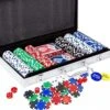 Yinlo Poker Chip Set - Classic 300PCS Poker Set With Aluminum Case, 11.5 Gram Casino Chips For Texas Holdem Blackjack Gambling 1 Yinlo Poker Chip Set - Classic 300PCS Poker Set With Aluminum Case, 11.5 Gram Casino Chips For Texas Holdem Blackjack Gambling -Folkmanis Toys Shop 51kuulCzDtL