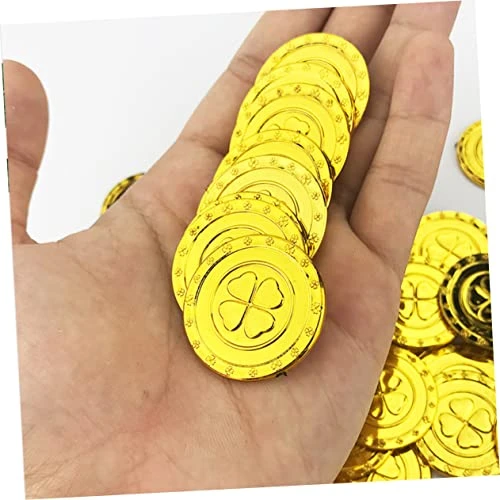 Alasum 200 Pcs Pirate Toy Coins For Toy For Pirate Doubloon Gold Game Coins Pirate Coins Gold Coins For Golden Coins Gold Coins Lucky Coin Game Currency Yingshi Child 4 Alasum 200 Pcs Pirate Toy Coins For Toy For Pirate Doubloon Gold Game Coins Pirate Coins Gold Coins For Golden Coins Gold Coins Lucky Coin Game Currency Yingshi Child - Image 2