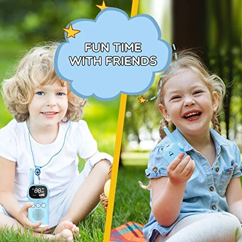 Selieve Walkie Talkies For Kidse, 2 Pack Kids Walkie Talkie With Wearable Lanyard For Outdoor Camping Games Indoor Toys, Birthday Xmas Gifts For Age 3-8 Boys Girls 7 Selieve Walkie Talkies For Kidse, 2 Pack Kids Walkie Talkie With Wearable Lanyard For Outdoor Camping Games Indoor Toys, Birthday Xmas Gifts For Age 3-8 Boys Girls - Image 5