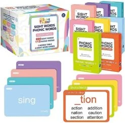 Springflower 600 Sight Words, Dolch & Fry High Frequency Sight Word Flash Cards For Kindergarten Homeschool Supplies Games For Kids Pre-K, Kindergarten, 1st, 2nd, 3rd Grade 19 Springflower 600 Sight Words, Dolch & Fry High Frequency Sight Word Flash Cards For Kindergarten Homeschool Supplies Games For Kids Pre-K, Kindergarten, 1st, 2nd, 3rd Grade -Folkmanis Toys Shop 51l7g7HciCL. AC