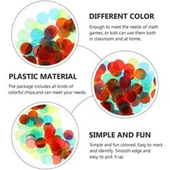 Cabilock Kids Toys Kids Toys Kids Toys 1 Set Bingo Chips Bingo Supplies Translucent Markers For Bingo Counting Game Tokens Bingo Halls (Random Color) Children Toys Children Toys Children Toys -Folkmanis Toys Shop 51lCWY6ONOL