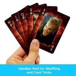 AQUARIUS Lost Boys Playing Cards - Lost Boys Movie Themed Deck Of Cards For Your Favorite Card Games - Officially Licensed Lost Boys Merchandise & Collectibles 11 AQUARIUS Lost Boys Playing Cards - Lost Boys Movie Themed Deck Of Cards For Your Favorite Card Games - Officially Licensed Lost Boys Merchandise & Collectibles -Folkmanis Toys Shop 51lFQaqbT6L