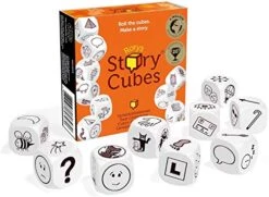 Asmodee | Story Cubes: Deluxe Box (Contents £39 RRP) | Dice Game | Ages 6+ | 1+ Players | 20 Minutes Playing Time 11 Asmodee | Story Cubes: Deluxe Box (Contents £39 RRP) | Dice Game | Ages 6+ | 1+ Players | 20 Minutes Playing Time -Folkmanis Toys Shop 51lK9k9syvL