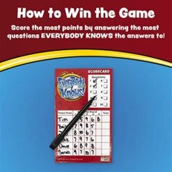 Endless Games Everybody Knows! - Trivia Card Game - 2018 Edition -Folkmanis Toys Shop 51lgZypsEvL
