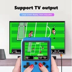 Ormosiat Retro Mini 500 Non-Repeating Classic FC Games Portable Video Handheld Game Console.3.0-inch Screen.1020mAh (500_Blue) -Folkmanis Toys Shop 51ljgYKeNEL