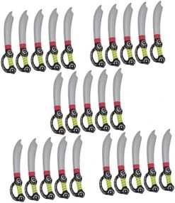 TOYANDONA 10 Pcs Inflatable Pirate Knife Inflatables Toy Pirate Party Favors Kids Summer Toys Prom Props Summer Accessories Pirate Sword Pirate Party Supplies Halloween PVC Child -Folkmanis Toys Shop 51m4vPlgW3L. AC