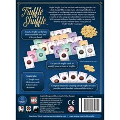Alderac Entertainment Group (AEG) Truffle Shuffle Card Game, Collect Chocolates, Build Sets For Points, Easy Family Fun, Ages 8+, 3-4 Players, 15-30 Min, Alderac Entertainment Group (AEG) -Folkmanis Toys Shop 51mBn2oYs4L