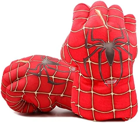 Superhero Gloves For Kids Boxing Gloves Smash Hands Big Soft Plush Hero Fists,Superhero Toys For Boys Girls, Role Play Costume Birthday Gift For Toddlers Kids Age 3+ (Red) 9 Superhero Gloves For Kids Boxing Gloves Smash Hands Big Soft Plush Hero Fists,Superhero Toys For Boys Girls, Role Play Costume Birthday Gift For Toddlers Kids Age 3+ (Red) - Image 7
