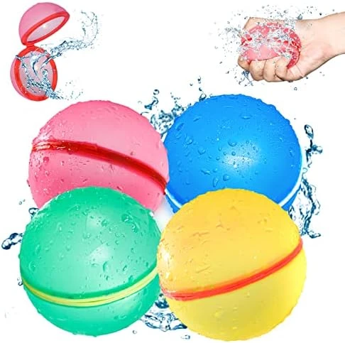 SOPPYCID Water-Balloons, Summer-Pool-Beach-Toys, Quick Fill Magnetic-Splash-Balls Silicone Latex-Free With Mesh Bag, Self-Sealing Water Bomb Games For Kids 3-12 Years Adult Outdoor Fun(12PCS) 9 SOPPYCID Water-Balloons, Summer-Pool-Beach-Toys, Quick Fill Magnetic-Splash-Balls Silicone Latex-Free With Mesh Bag, Self-Sealing Water Bomb Games For Kids 3-12 Years Adult Outdoor Fun(12PCS) - Image 7