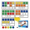 Math Manipulatives, Magnetic Ten Frame Set For Kindergarten 5 Ten Frames & 55 Magnetic Math Counters For Kids Math Games For Kindergarten -Folkmanis Toys Shop 51mLsLmrAvL