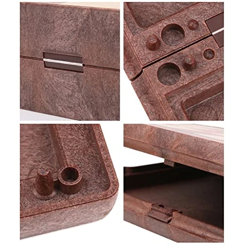 LIUHUI Crafted Chesspiece Magnetic Chess Set Plastic Chess Board With Plastic Pieces Foldable Travel Chess Game Set For Beginner Teenager Chess Set In Toys ( Size : 28cm/11in ) 6 LIUHUI Crafted Chesspiece Magnetic Chess Set Plastic Chess Board With Plastic Pieces Foldable Travel Chess Game Set For Beginner Teenager Chess Set In Toys ( Size : 28cm/11in ) - Image 4