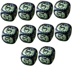 Alasum 8 Pcs Black Decor Glow Toys Role Playing Dice Black Room Decor Aesthetic Carnival Party Favors Tarot Dice Birthday Party Favors Dice Game Supplies Light Up Dice Decorate Cosplay -Folkmanis Toys Shop 51mTZcQPLfL. AC