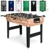 Best Choice Products 2x4ft 10-in-1 Combo Game Table Set For Home, Game Room, Friends & Family W/Hockey, Foosball, Pool, Shuffleboard, Ping Pong, Chess, Checkers, Bowling, And Backgammon