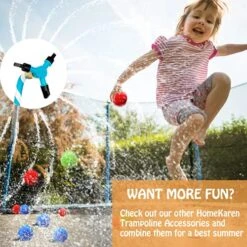 Homekaren 51 Water Balls Reusable, Cotton Balls For Water Fight Outdoor, Splash Summer Fun Toys For Kids Outside, Water Balloons Fight Accessories For Pool Trampoline And Beach (RBG) -Folkmanis Toys Shop 51mmwjVfoRS