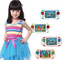 MASMU Retro Game Machine 3PCS Water Ring Game Machine, Nostalgic Childhood Retro Arcade Game Machine Toys, Water Handheld Game Machine Throwing Ring Puzzle Machine Toys Children's Gifts -Folkmanis Toys Shop 51mnEVvzFuL