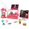 Pretend Role Play Ice Cream Shop Toy For Boys And Girls With Ice Cream Maker Machine, Cash Register And Fake Ice Creams, Play Food Dessert Set For Kids Age 3 4 5 6 -Folkmanis Toys Shop 51mqYbF0pQL