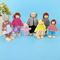 Vakitar Baby Theater Dolls Accessories Kids Toys,for Home,Children Gift Game Cartoon Finger Puppets(A Family Of 7) -Folkmanis Toys Shop 51n7HiuwusL