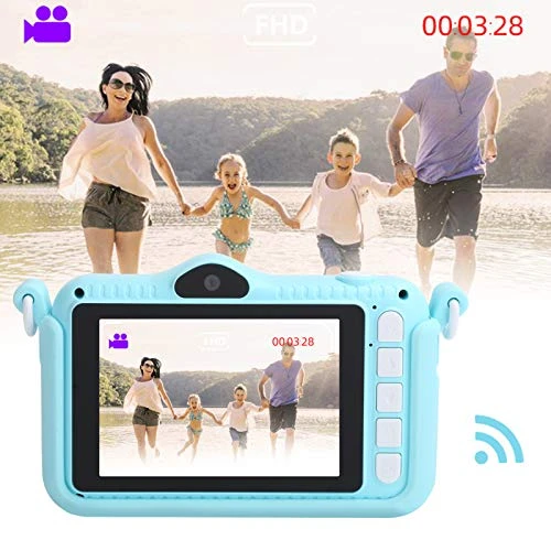 Kids Digital Camera With Dual High Definition 3000W 3.5in IPS Screen WiFi Games Filters,Cute Kid's Camera Perfect Toy Gift For Toddlers And Kids 6 Kids Digital Camera With Dual High Definition 3000W 3.5in IPS Screen WiFi Games Filters,Cute Kid's Camera Perfect Toy Gift For Toddlers And Kids - Image 4