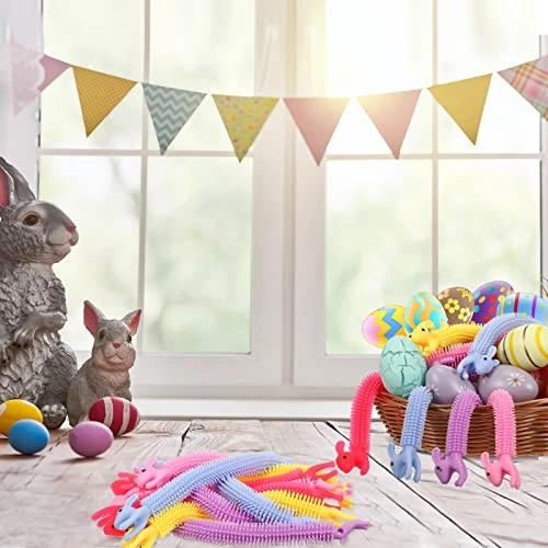 Hungdao 100 Pcs Stretchy Strings Fidget Noodles Sensory Toys For Kids Adults Stress Relief, Birthday Party Favors Treasure Box Toys Students Classroom School Rewards Carnival Prizes 8 Hungdao 100 Pcs Stretchy Strings Fidget Noodles Sensory Toys For Kids Adults Stress Relief, Birthday Party Favors Treasure Box Toys Students Classroom School Rewards Carnival Prizes - Image 6