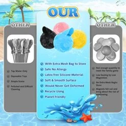 24 Pcs Water Balls,Water Balloons For Outdoor Toys And Games, Water Toys For Kids And Adults Boys And Girls - Summer Toys Ball For Pool And Backyard Fun -Folkmanis Toys Shop 51nN91LjuFL