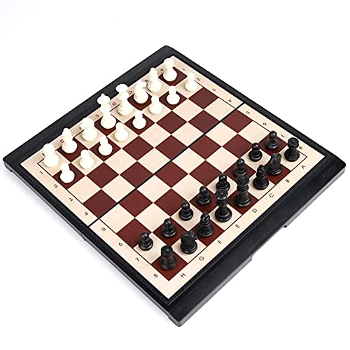 LANGWEI Magnetic Plastic Chess Set,Travel Chess Set With Folding Chess Board,Educational Toys For Kids And Adults 4 LANGWEI Magnetic Plastic Chess Set,Travel Chess Set With Folding Chess Board,Educational Toys For Kids And Adults - Image 2