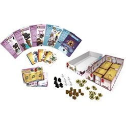 IELLO Ninja Academy - Mini Games, Kids & Family, Iello Games, Ages 8+, 3-5 Players, 20 Min -Folkmanis Toys Shop 51ngiPnVc7L