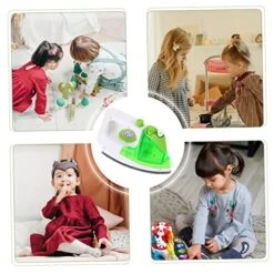 Artibetter 3 Pcs Simulation Electric Iron Mini Toys Puzzle Toys Mini Toys For Kids Small Electric Iron Kids Playing House Toy Playing House Supply Green Abs Game House Cosplay Child -Folkmanis Toys Shop 51nhjtLei2L