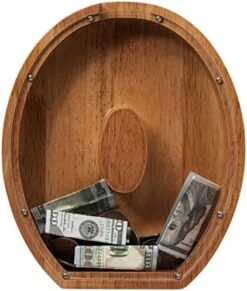 Ladenk Large Wooden Kids Letter Piggy Bank - Piggy Bank For Boys Girls - Alphabet Money Bank With Initial M - Coin Bank Fun Gifts For Birthday, Christmas, Festival, Baby Shower -Folkmanis Toys Shop 51nnV fOPwL. AC