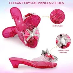 Princess Dress Up Toys & Jewelry Boutique - Complete Set With Costumes, Skirts, Shoes, Crowns, Accessories - Ideal Girls Role Play Gift For 3 4 5 6 Year Toddler Birthday Parties Party Favors -Folkmanis Toys Shop 51nr4AcLiXL
