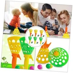 Ibasenice 2 Sets Bouncy Ball Toy Bounce The Throw Catch - Pass- Catch Game Outside Toy Kids Sports Toys Popular Toys Kids Toy Launch Catch Balls Game Ball Throw Catch Toy Plastic Green Lawn 10 Ibasenice 2 Sets Bouncy Ball Toy Bounce The Throw Catch - Pass- Catch Game Outside Toy Kids Sports Toys Popular Toys Kids Toy Launch Catch Balls Game Ball Throw Catch Toy Plastic Green Lawn -Folkmanis Toys Shop 51nxWlmHLxL