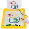 Magnetic Drawing Board For Toddlers Large Doodle Board With Magnetic Pen And Colourful Beads Magnetic Dot Art Travel Toys For Toddlers 3 4 5 6 Year Old Boys Girls (12.5"x12.9") -Folkmanis Toys Shop 51nxmLa7GNL