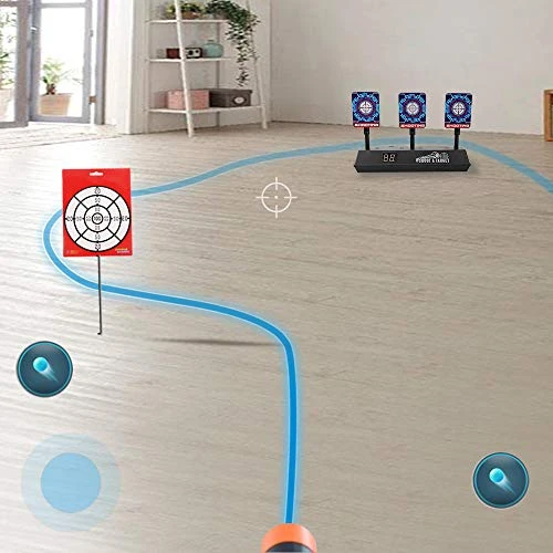 IFOTIME Effect S1 For Auto-Reset RoboMaster Discoloration Targets Sound Scoring Education Blocks For 3 Year Old Boys (AS Show, One Size) 4 IFOTIME Effect S1 For Auto-Reset RoboMaster Discoloration Targets Sound Scoring Education Blocks For 3 Year Old Boys (AS Show, One Size) - Image 2