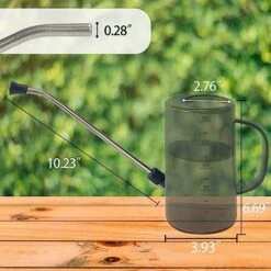 Andhuhu Watering Can With Long Spout, Watering Can For Outdoor Plants, Small Watering Can For Plants, Indoor Watering Can Plastic For Flower Garden, Removable Nozzle, 34 Oz/1 Liter, Black 10 Andhuhu Watering Can With Long Spout, Watering Can For Outdoor Plants, Small Watering Can For Plants, Indoor Watering Can Plastic For Flower Garden, Removable Nozzle, 34 Oz/1 Liter, Black -Folkmanis Toys Shop 51od5pjEn5L