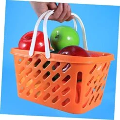 Mini Shopping Basket 3 Sets Shopping Basket Savings Basket Fruit Mini Kids Kids Shopping Pretend Shopping Basket Shopping Pretend Hamburger Pizza Cecilia Groceries Shopping -Folkmanis Toys Shop 51oieRefx1L