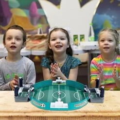 VEMART Football Table Interactive Game, Football Table Game, Mini Adult Kids Family Games, Hand-Eye Coordination Parent-Child Interactive Family Exercise Board Game Set With 6 Balls -Folkmanis Toys Shop 51okRwWH17L