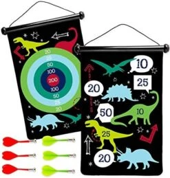 HearthSong Double-Sided Magnetic Canvas Kids' Target Game For Portable Play, Includes Six Magnetic Darts (Sports) 13 HearthSong Double-Sided Magnetic Canvas Kids' Target Game For Portable Play, Includes Six Magnetic Darts (Sports) -Folkmanis Toys Shop 51olnU8ZL. AC
