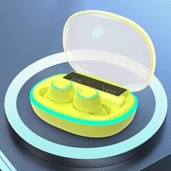 Wireless Earbuds, In Ear Bluetooth Earphones Bluetooth 5.3 HiFi Stereo Wireless Bluetooth Earbuds, Ultra Long Battery Life Bluetooth Earphones For Games, Running, Daily Life #