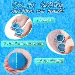 Reusable Water Balloons Refillable Magnetic Self Sealing Water Balloons For Kids, Soft Silicone Summer Toys Water Balloons, Cute Tiger Style Water Bollons, Water Fight Games, Water Park, Pool Beach -Folkmanis Toys Shop 51orUigSKKL