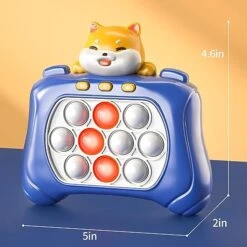 TEMI Pop Fidget Push Game, Handheld Game For Kids 6-8, Squeeze Sensory Push Bubble Stress Light Up Toy, Birthday Gifts For 8-12 Year Old Boys, Girls, Teens 11 TEMI Pop Fidget Push Game, Handheld Game For Kids 6-8, Squeeze Sensory Push Bubble Stress Light Up Toy, Birthday Gifts For 8-12 Year Old Boys, Girls, Teens -Folkmanis Toys Shop 51ot4p0800L