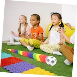 SAFIGLE 6 Pcs Meteor Sandbag Out Door Toys Outside Kids Toys Outdoor Play Toys For Kids Children Training Game Toy Props Sports Activity Catch Balls Toy Training Equipment Toy Colorful -Folkmanis Toys Shop 51p1tWumRrL