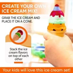 Play Food Set With Cutting Pizza Toy, Birthday Cake Toy, Ice Cream Toy Play Set, Fries - Toy Desserts, Pretend Play Food Kit Play Kitchen Accessories (36 Pieces) 11 Play Food Set With Cutting Pizza Toy, Birthday Cake Toy, Ice Cream Toy Play Set, Fries - Toy Desserts, Pretend Play Food Kit Play Kitchen Accessories (36 Pieces) -Folkmanis Toys Shop 51p44rqysCL