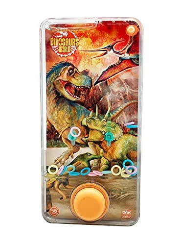 Water Games Handheld Water Ring Toy For Kids - 3 Pack Of Dinosaur Water Ring Toss Toy, DinoHoop 4 Water Games Handheld Water Ring Toy For Kids - 3 Pack Of Dinosaur Water Ring Toss Toy, DinoHoop - Image 2