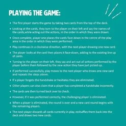 Ginger Fox - Bump This! Card Game, Handshake Memory Game, Fast-Paced Family Games For Adults & Kids Ages 8+, Action-Packed Memory Card Game, Travel-Sized Card Games For 2 Players & More, 75 Cards -Folkmanis Toys Shop 51pArOHfU2L