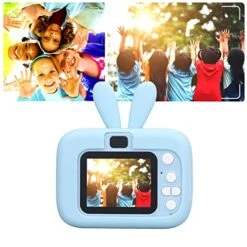 Video Camera Toy, Round Kids Camera With Timed Recording, 2.0 Inch Color Screen With 32G Memory Card For Birthday (Blue) 15 Video Camera Toy, Round Kids Camera With Timed Recording, 2.0 Inch Color Screen With 32G Memory Card For Birthday (Blue) -Folkmanis Toys Shop 51pBrdV0jyL