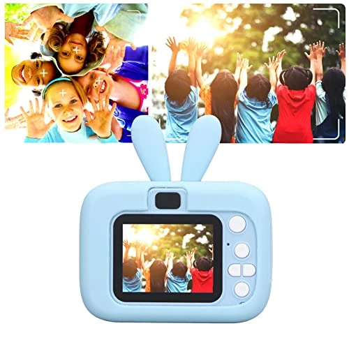 Video Camera Toy, Round Kids Camera With Timed Recording, 2.0 Inch Color Screen With 32G Memory Card For Birthday (Blue) 7 Video Camera Toy, Round Kids Camera With Timed Recording, 2.0 Inch Color Screen With 32G Memory Card For Birthday (Blue) - Image 5